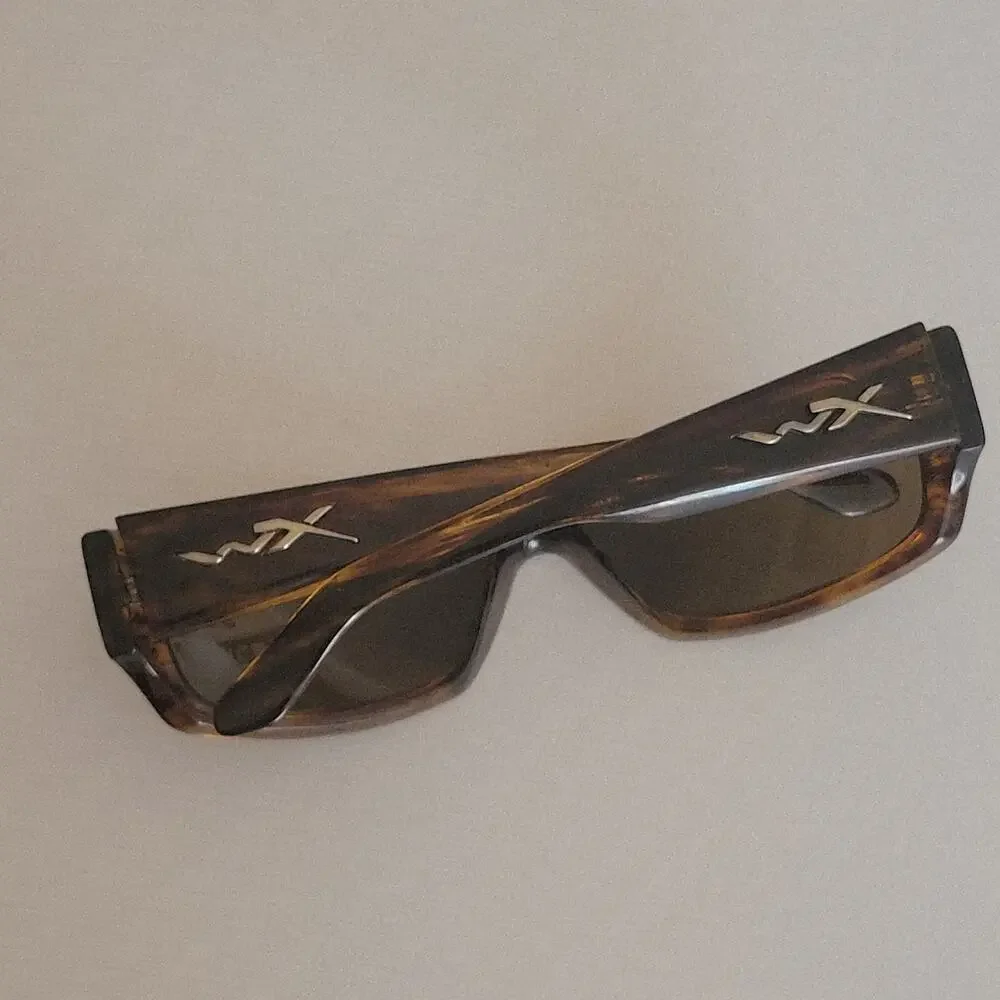 Wiley X WX Z87-2 SLIK sunglasses tortoise frame Made in Italy